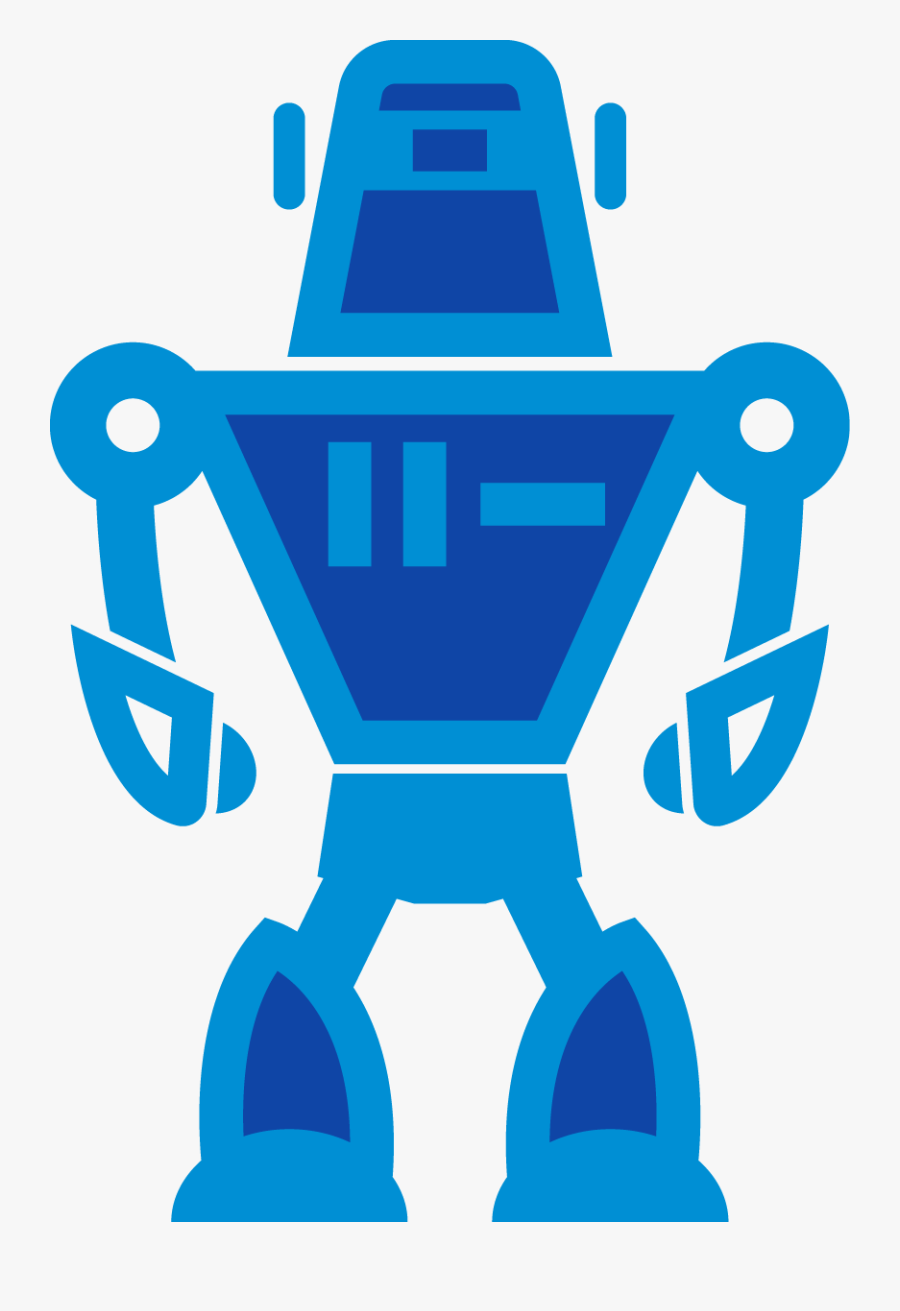 Robotics Robot1 - Robot Clipart Blue, Transparent Clipart