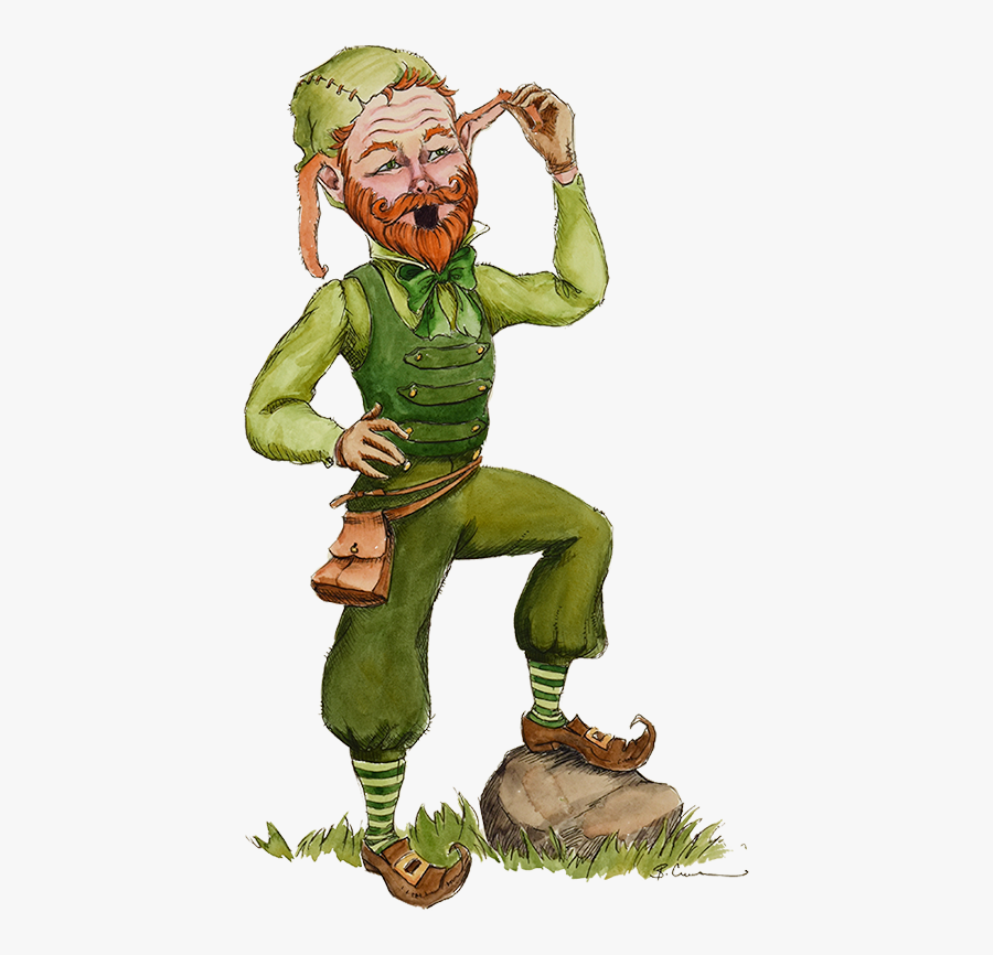 Creepy Tree Elf Gremlin Leprechaun Clipart , Png Download - Illustration, Transparent Clipart