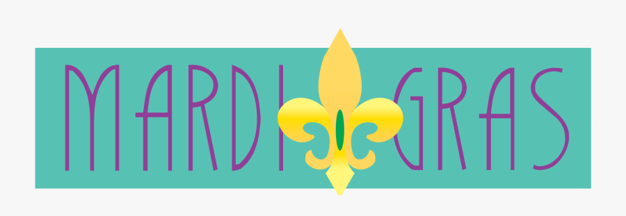Mardi Gras - Calligraphy, Transparent Clipart