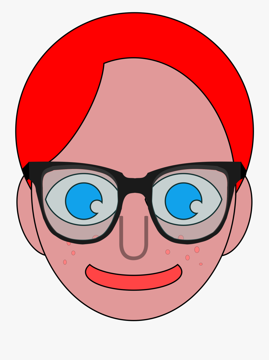 Transparent Nerd Glasses Png - Face Glasses Cartoon Png, Transparent Clipart