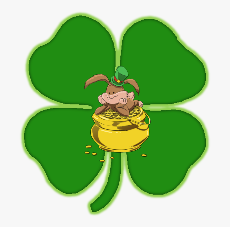 March Clipart Leprechaun - Bunny St Patrick's Day, Transparent Clipart