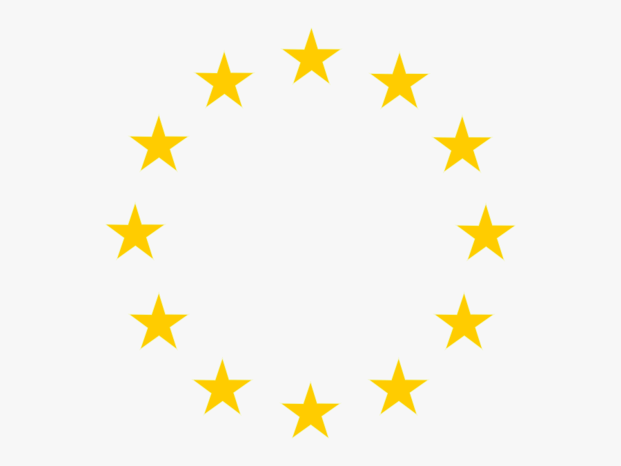 Clip Art At Clker - European Union Stars, Transparent Clipart