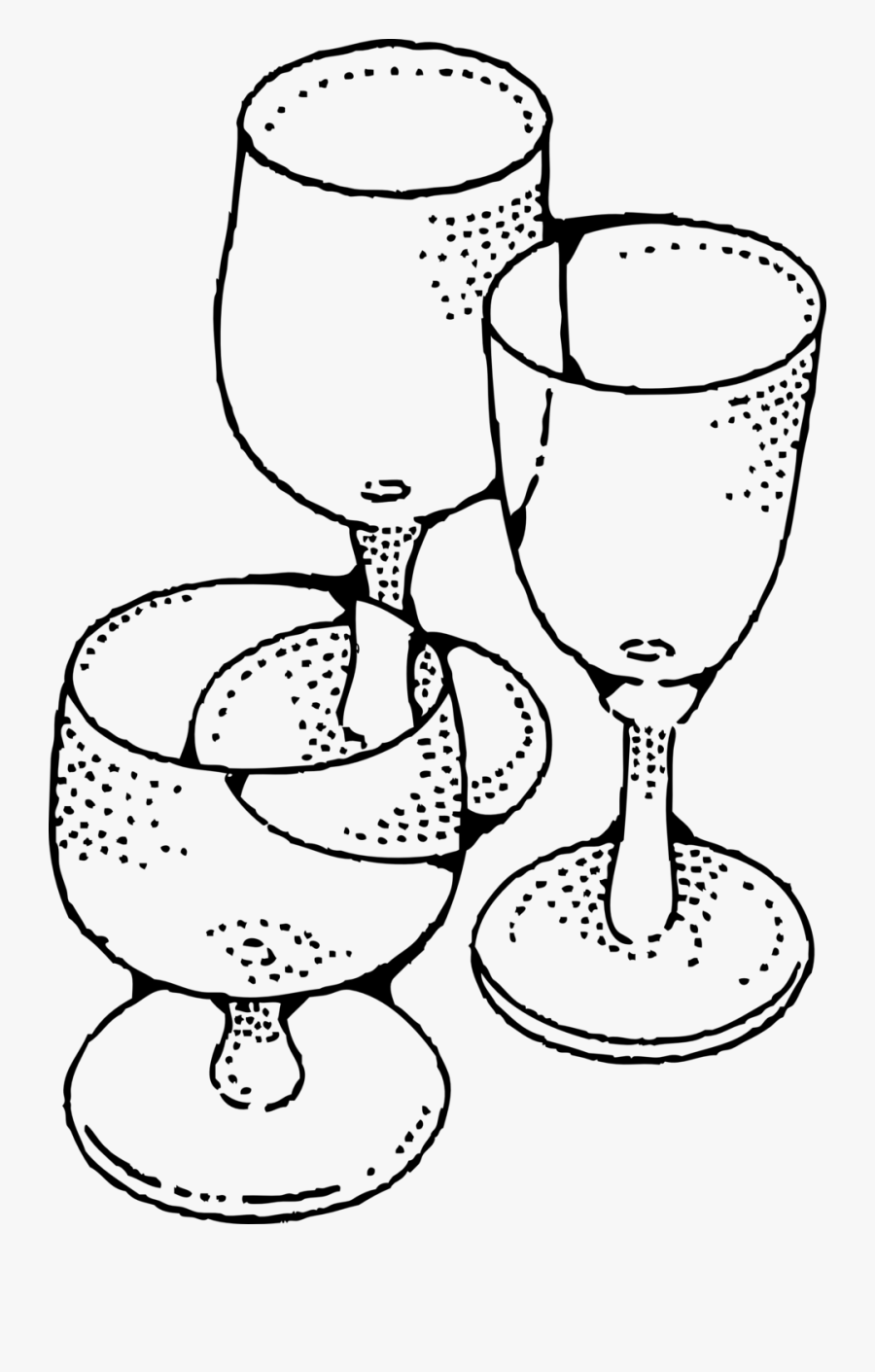Wine Glasses Svg Vector File Vector Clip Art Svg File Drawing Of Drinking Glasses Free Transparent Clipart Clipartkey