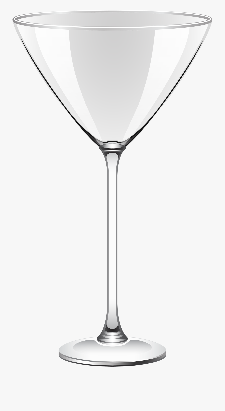 Transparent Cocktail Glass Png Clipart - Transparent Transparent Background Wine Glass Png, Transparent Clipart