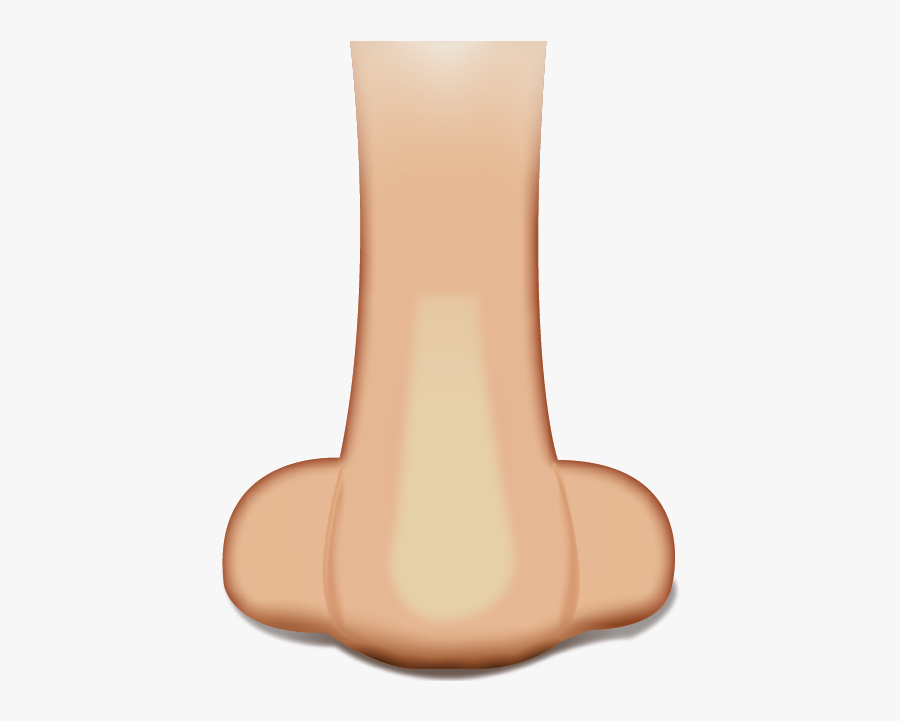 Download Nose Emoji Icon - Nose Transparent Background, Transparent Clipart