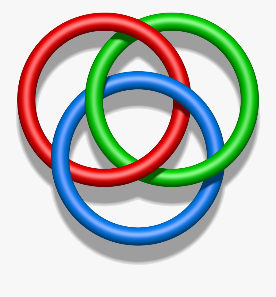 Hd Ring Toss Clipart - Borromean Rings, Transparent Clipart