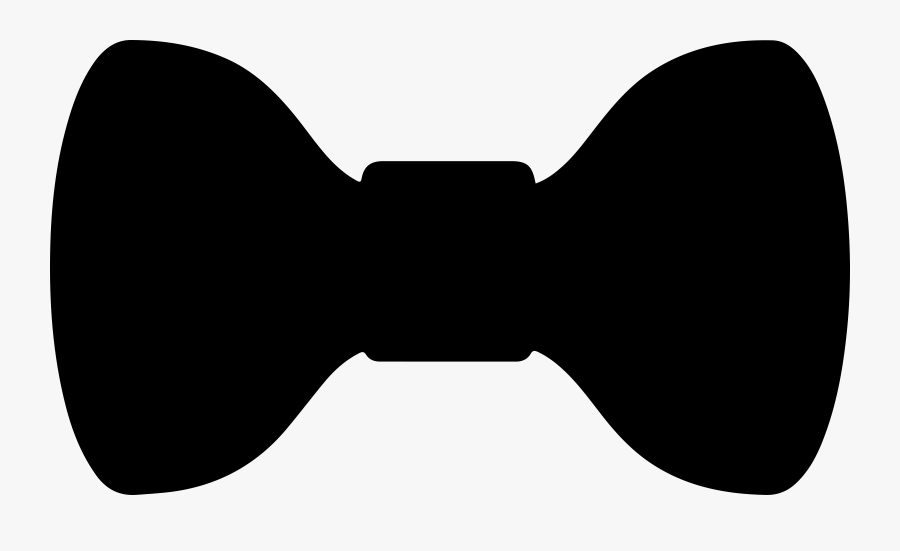 Man"s Disguise Bow Tie - Clip Art Black Bow Tie, Transparent Clipart