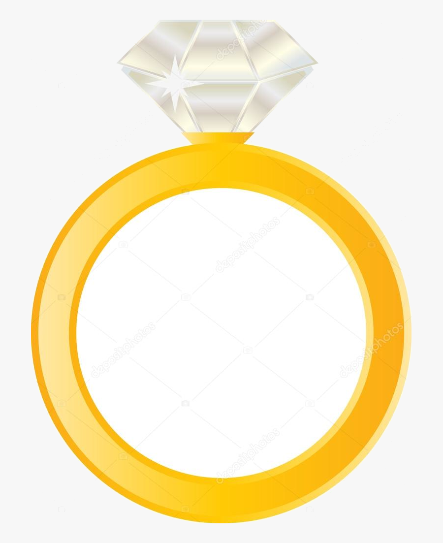 Diamond Ring Clipart Illustration Stock Transparent - Pierścionek Clipart, Transparent Clipart