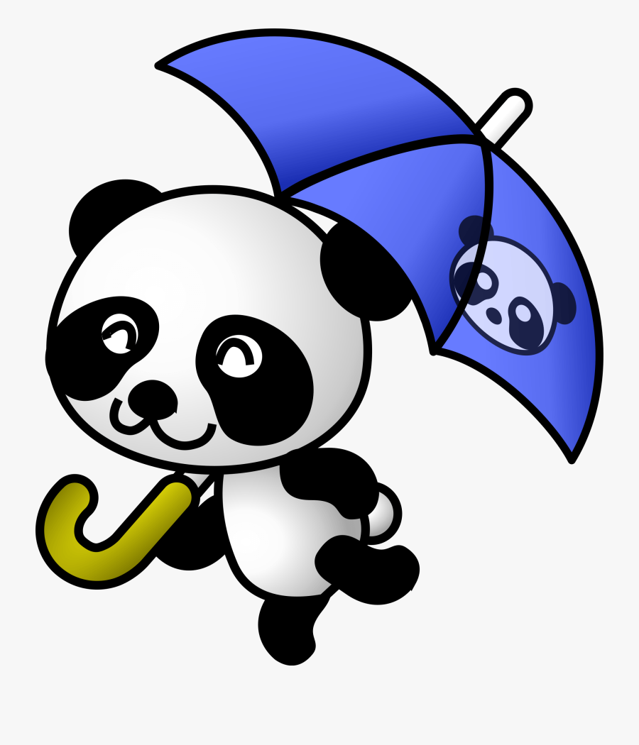 Panda Bear Clipart Image - Anime Panda, Transparent Clipart