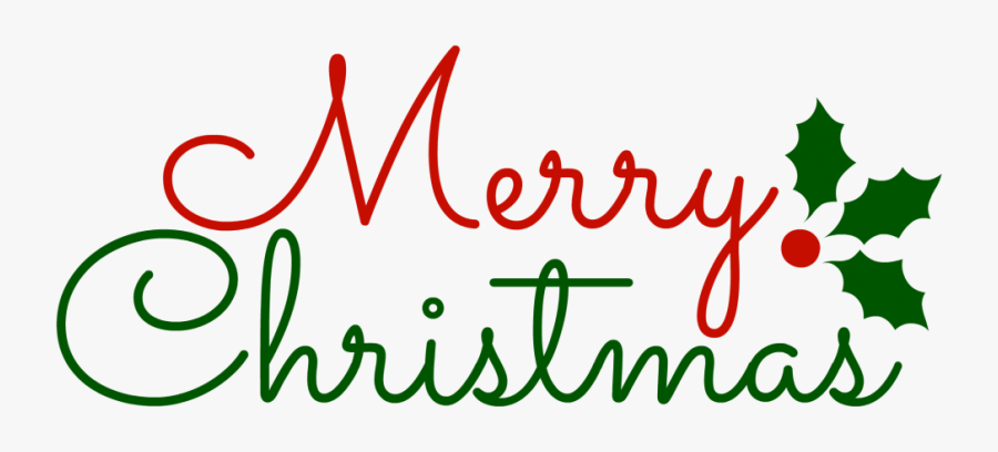 Merry Christmas Belmont Hills Country Club - Transparent Merry Christmas Font, Transparent Clipart