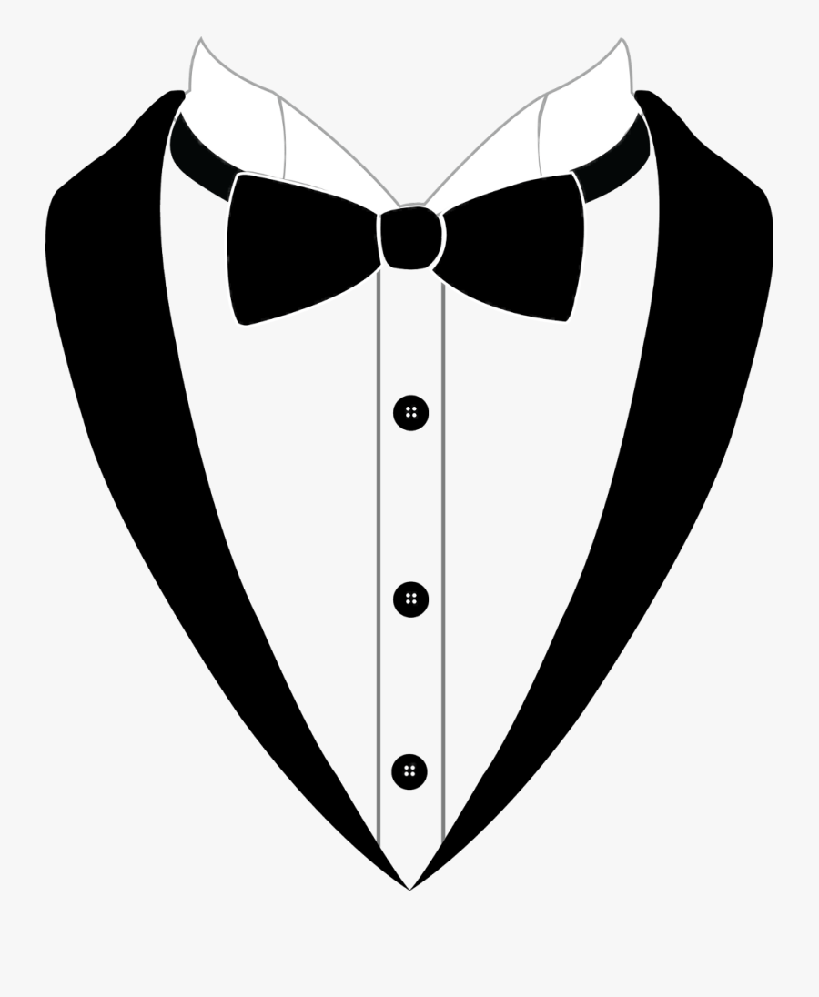 Bow Tie Suit Cartoon Clipart , Png Download - Bow Tie Suit Clipart, Transparent Clipart