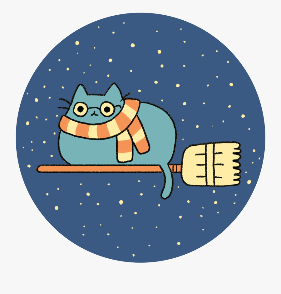 Kill Your Darlings On Twitter - Transparent Harry Potter Pusheen, Transparent Clipart