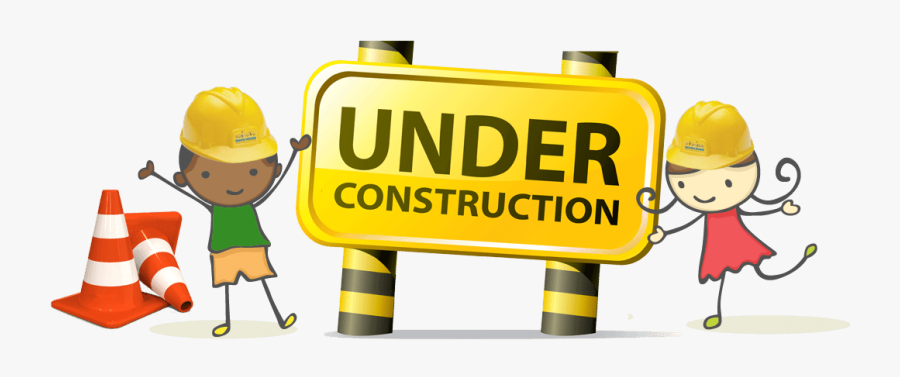 Website Under Construction Vector, Transparent Clipart
