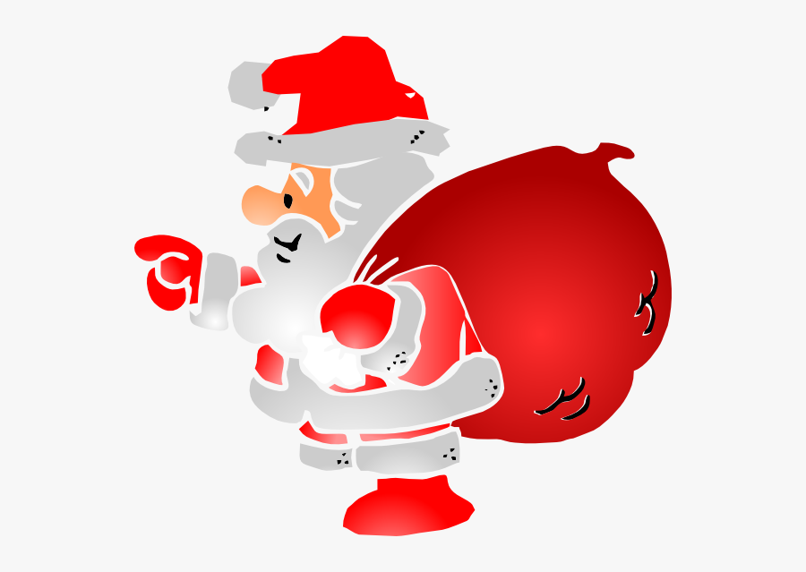 Transparent Santa Clipart Png - Clip Art, Transparent Clipart