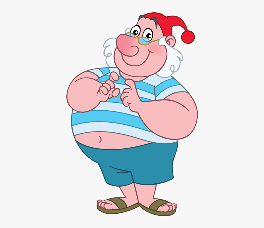 Piratemrsmee Clipart Peter Pan Amp Neverland Peter - Captain Hook & Mr. Smee - Jake, Transparent Clipart