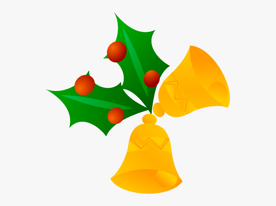 Free Christmas Bell Clipart The - Clip Art Christmas Flower, Transparent Clipart