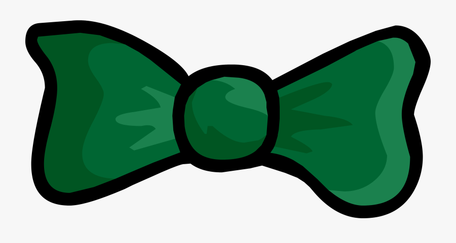 Transparent Bowing Clipart - Green Bow Tie Clipart, Transparent Clipart