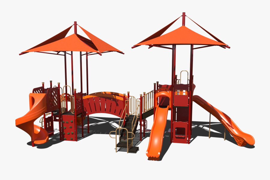 Playground Clipart Spiral Slide - Playground, Transparent Clipart
