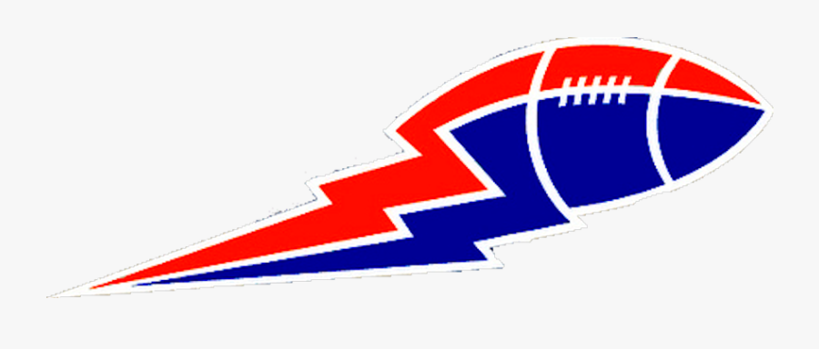 Red Lightning Bolt Png- - Winnipeg Blue Bombers Logo Transparent, Transparent Clipart