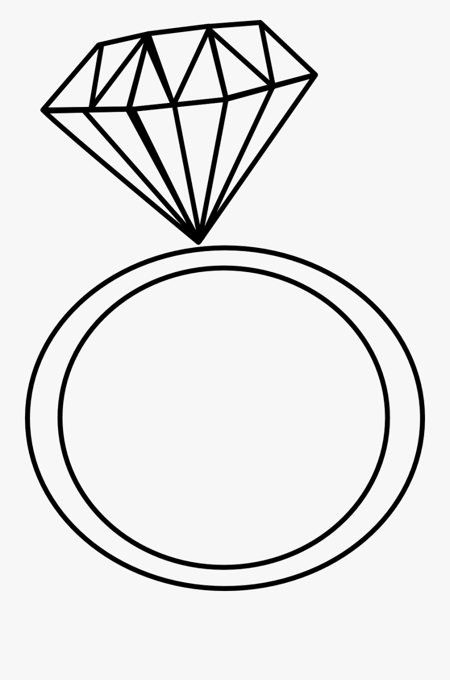 Transparent Jewels Clipart - Engagement Ring Clipart, Transparent Clipart