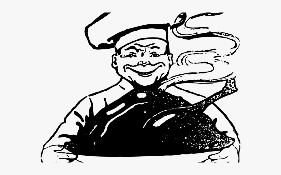 Nose Clipart Turkey - Creepy Chef Clip Art, Transparent Clipart