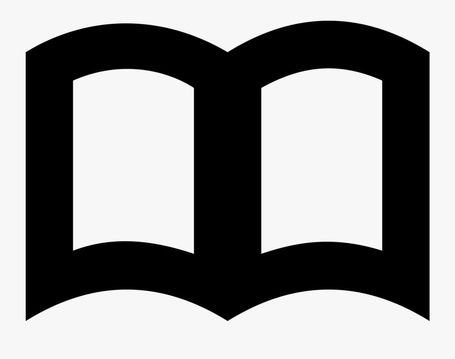 Book Clipart Panda - Book Icon Black Transparent, Transparent Clipart