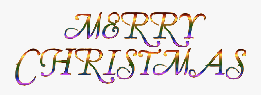 Merry Clipart Gold ~ Frames ~ Illustrations ~ Hd Images - Merry Christmas Image Transparent Background, Transparent Clipart