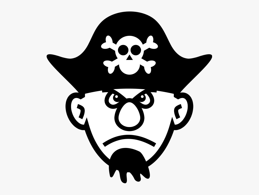 Pirate Hat Clipart, Transparent Clipart