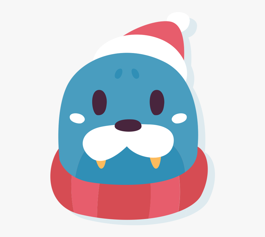 Animal Winter Clipart - Cute Winter Animals Clipart, Transparent Clipart