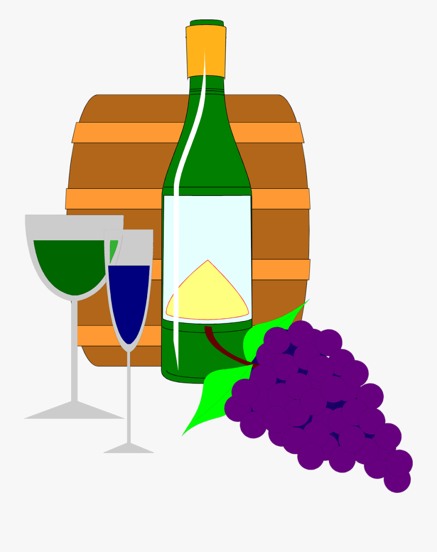 Wine Free Stock Photo Illustration Of A Bottle Of Wine - Wine Glass And Cheese Clipart Transparent, Transparent Clipart