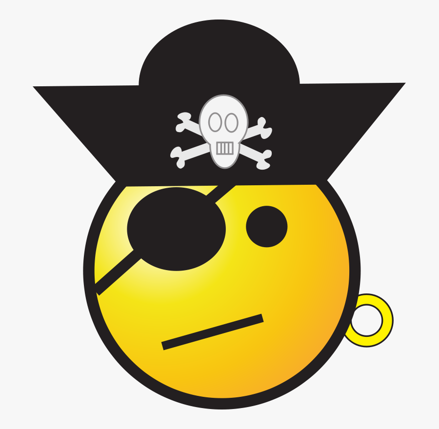 Pirate - Pirate Clipart Eyepatch, Transparent Clipart