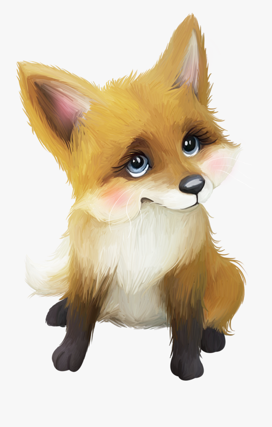 Red Fox, Transparent Clipart