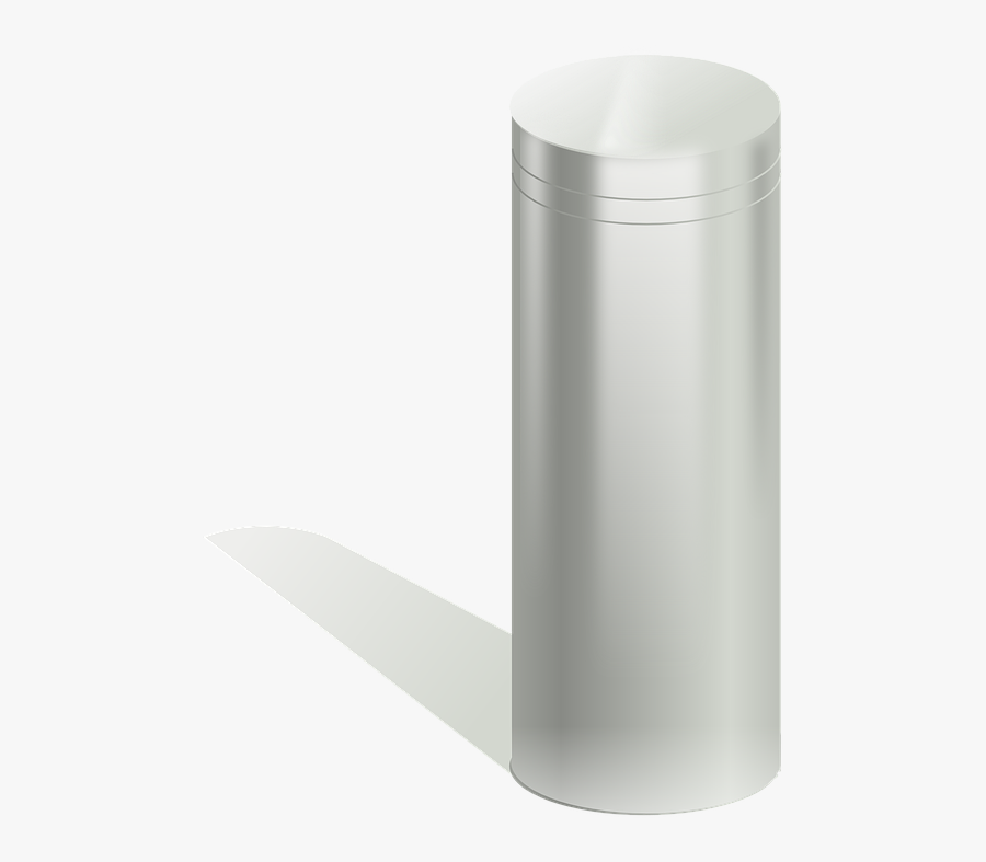 Cylinder, Metal, Tube - Cilindro Metal, Transparent Clipart