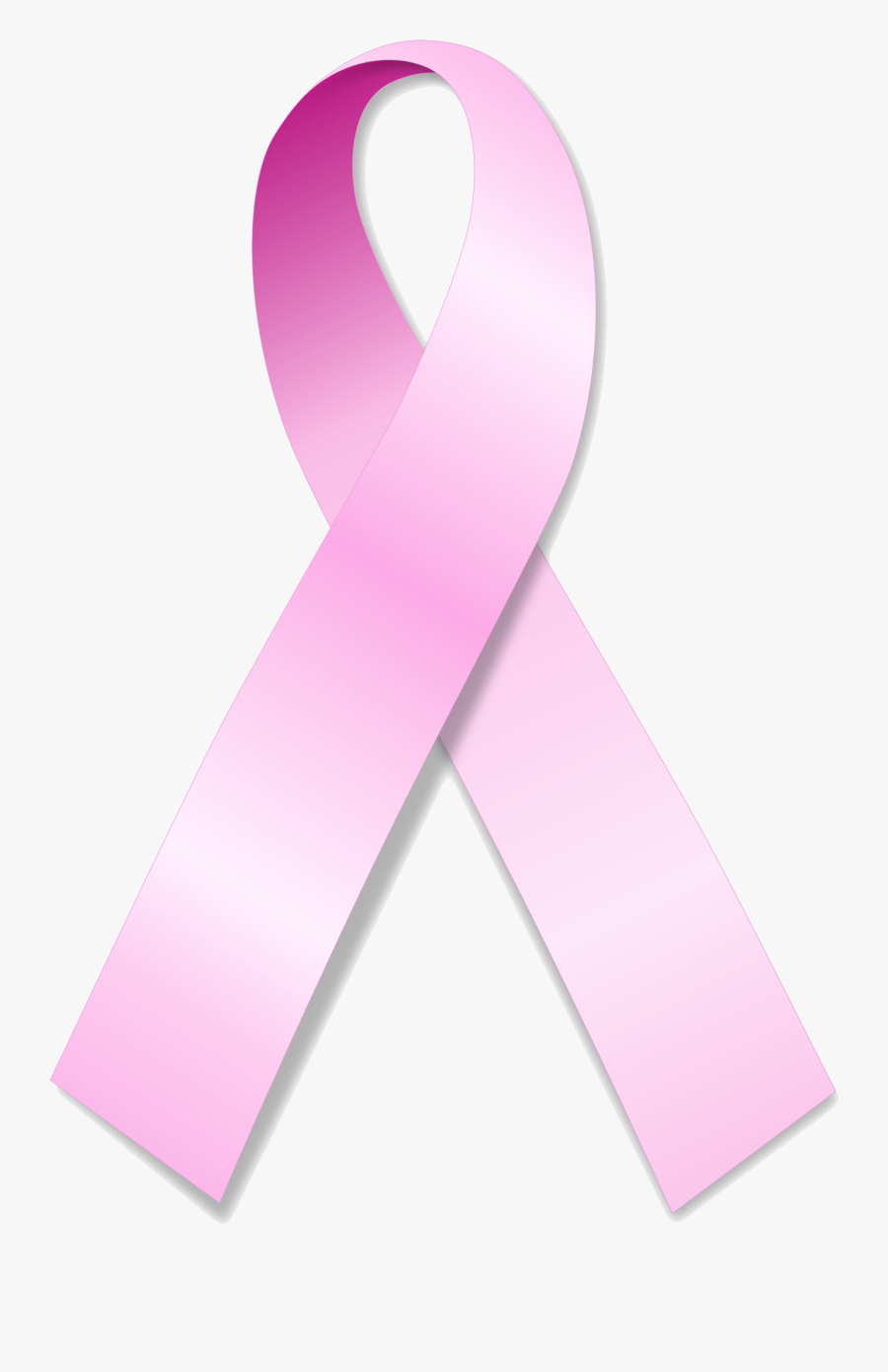 Breast Cancer Ribbon Png Images - Png Format Pink Ribbon Png, Transparent Clipart