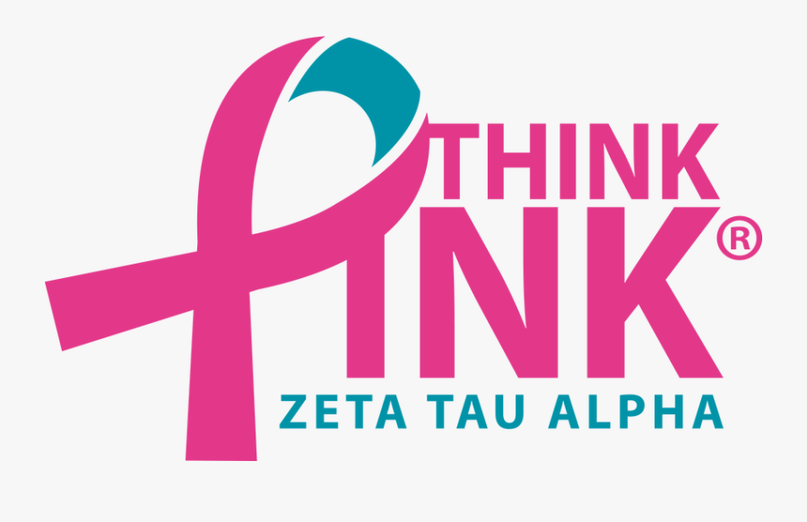 National Philanthropy - Breast Cancer Awareness Zta, Transparent Clipart