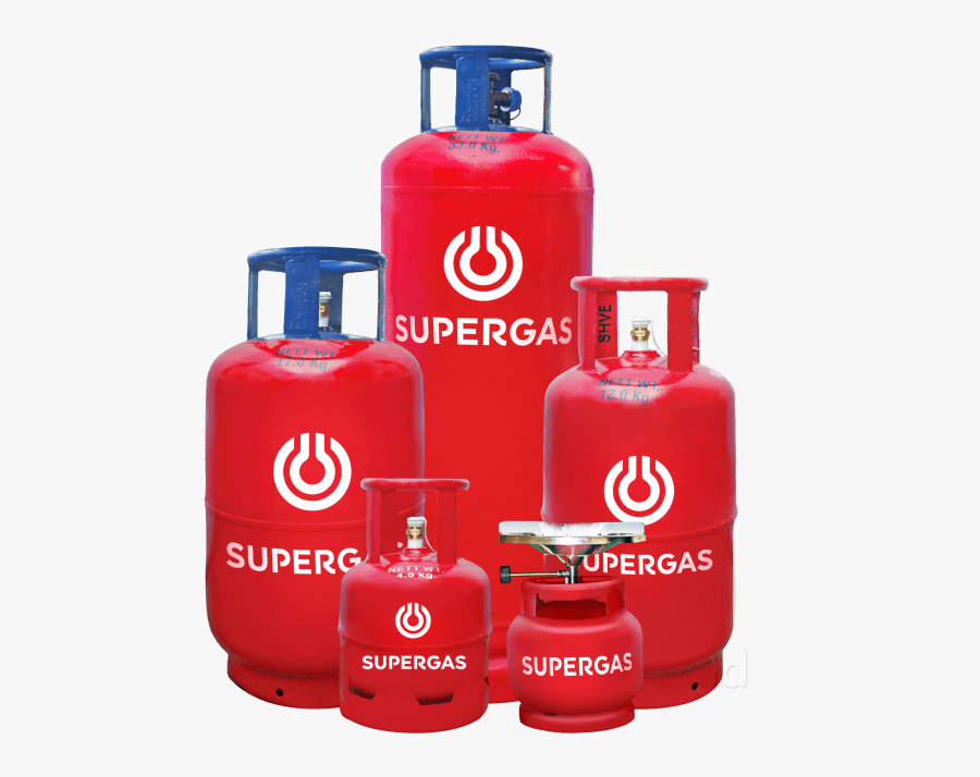 Transparent Gas Cylinder Clipart - Super Gas, Transparent Clipart