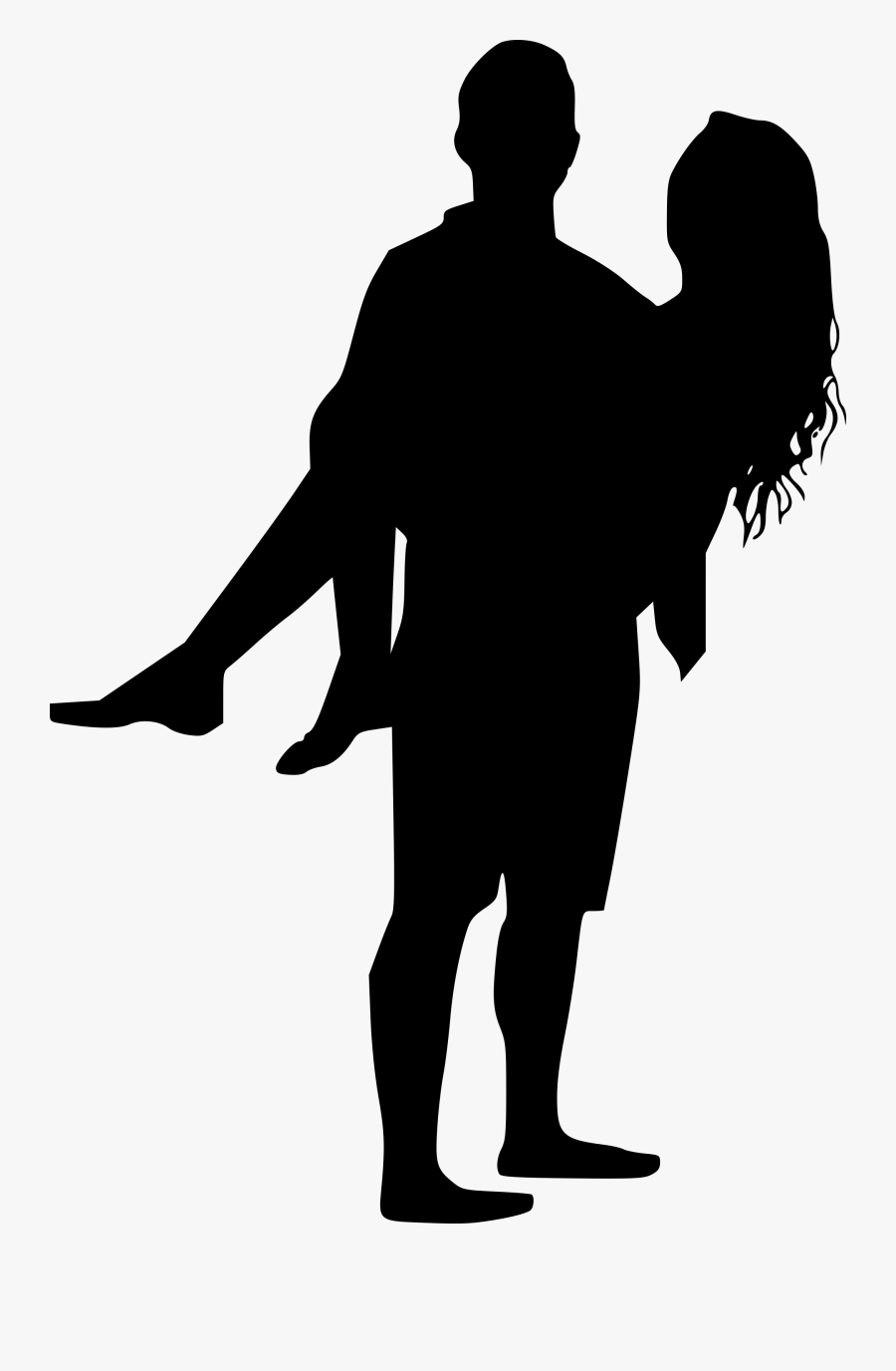 Ice Hockey Sports Silhouette Goaltender - Silhouette, Transparent Clipart