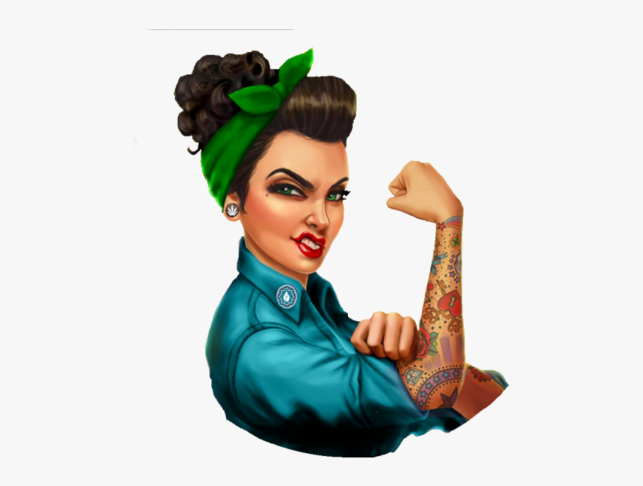 Rosie The Riveter, Women In Weed, Bloom Cannabis Club, - Rosie The Riveter...