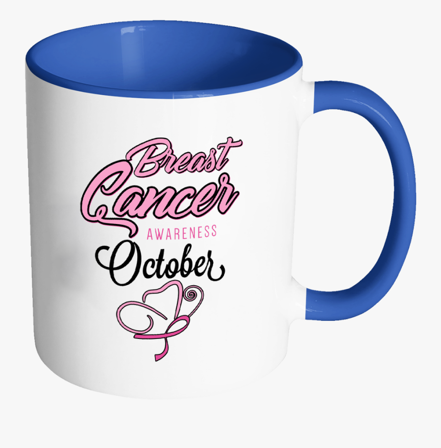Breast Cancer Awareness October Pink Ribbon Gift Merchandise - Drinking The Tears Of My Haters Mug, Transparent Clipart