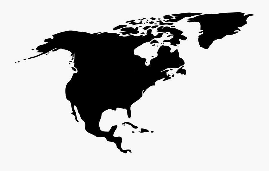 Big Image - North America Continent Png, Transparent Clipart