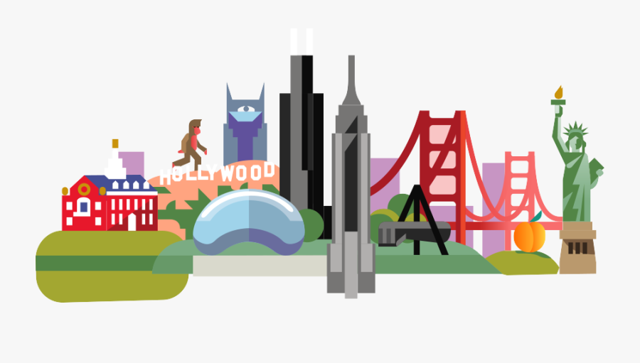 North America Region"s Background Image - Background Design About North America, Transparent Clipart
