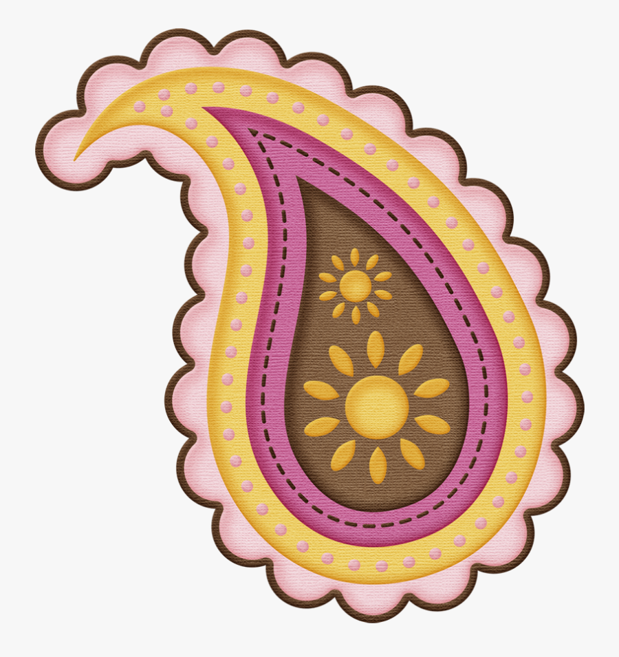 Paisley Clipart Saree Border - Saree Border Design Png, Transparent Clipart