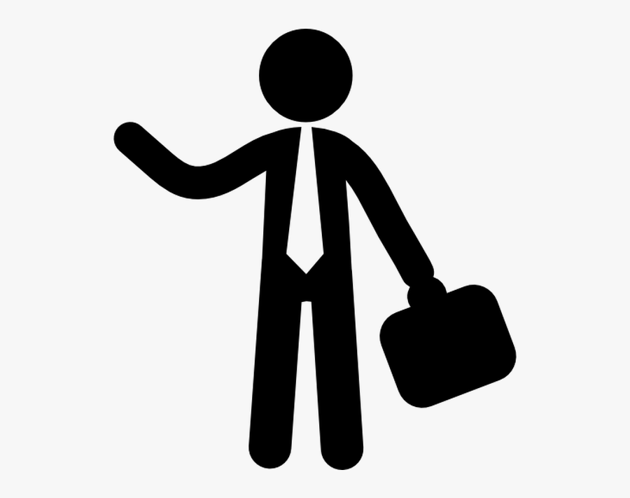 Businessperson Franchising Computer Icons Clip Art - Man With Magnifying Glass Icon, Transparent Clipart