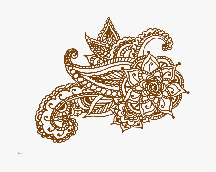 Clip Art Henna Designs For Hand - Transparent Mehndi Design Png, Transparent Clipart