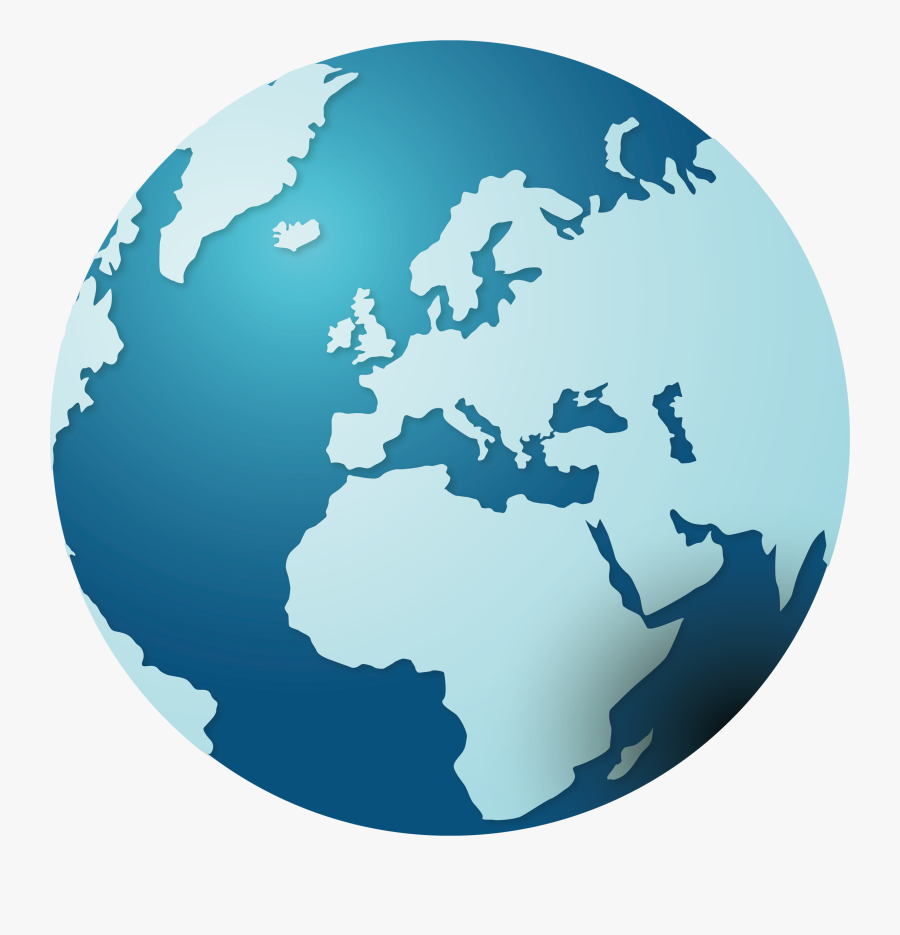 Europe Clip Art Creative Transprent Png Free Ⓒ - World Globe Europe Png, Transparent Clipart