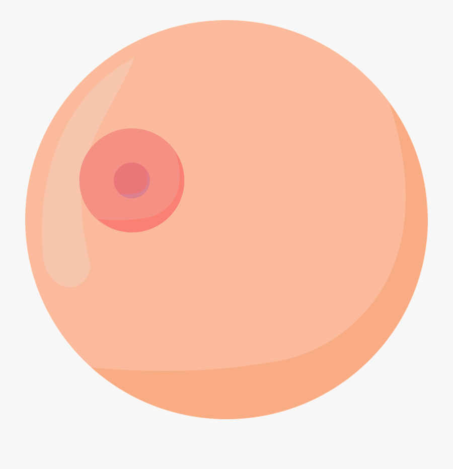 Transparent Breasts Png - Boob Vector, Transparent Clipart