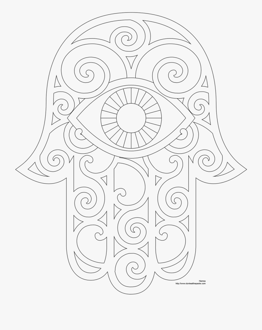 paisley-print-grey-purple-evil-eye-coloring-page-free-transparent