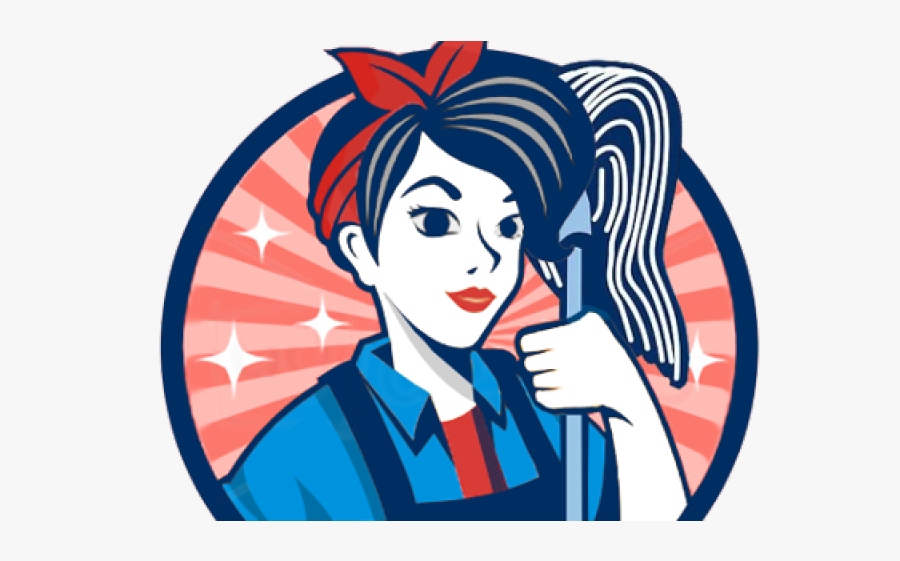 House Cleaning Pics - Cleaning Lady, Transparent Clipart
