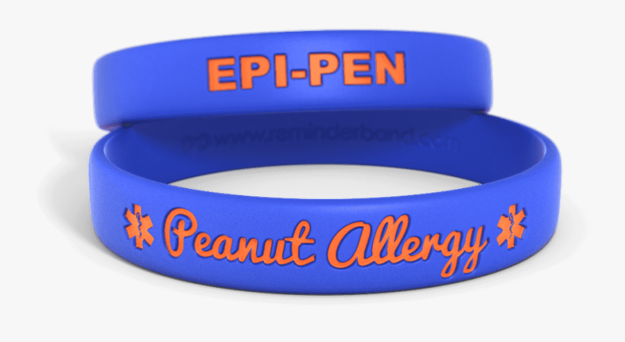 Epi-pen Bracelet - Peanut Allergy Medical Bracelet, Transparent Clipart
