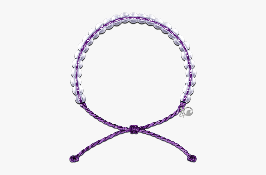 4ocean Purple Bracelet, Transparent Clipart